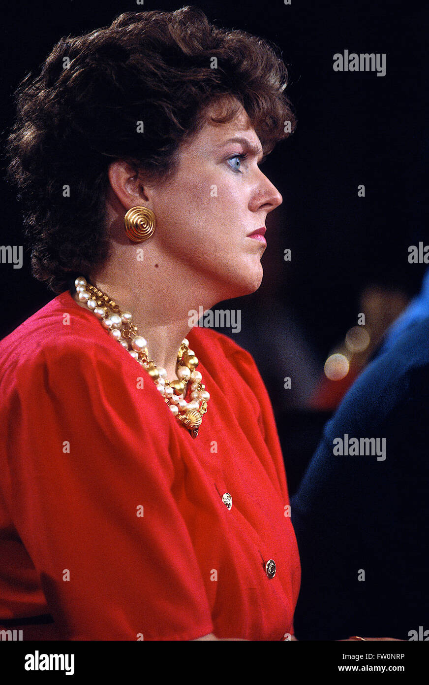 Washington, DC., USA, 10th September, 1991 Virginia Thomas wife of