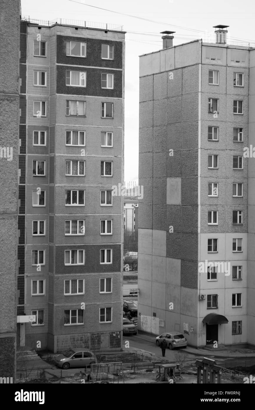 view from the window in a big cityview from the window in a big city Stock Photo