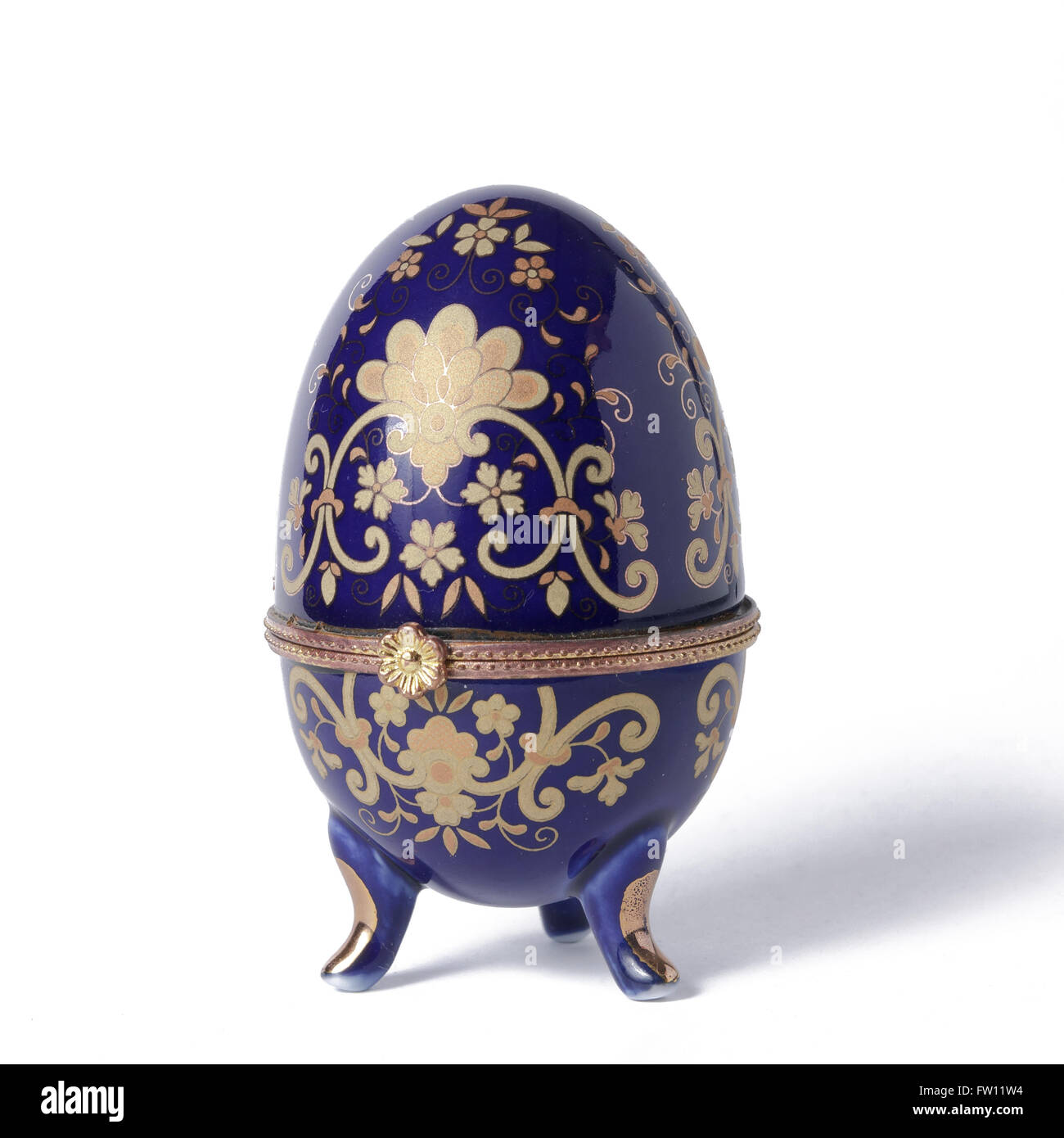 Ceramic jewelry shrine egg faberge hires stock photography and images