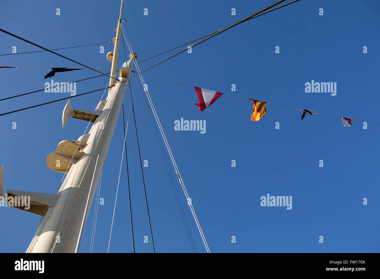 Maritime signal flags hires stock photography and images Alamy