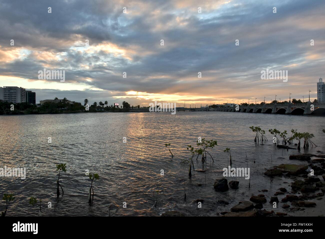 Puerto Rico ocean and beach Stock Photo - Alamy