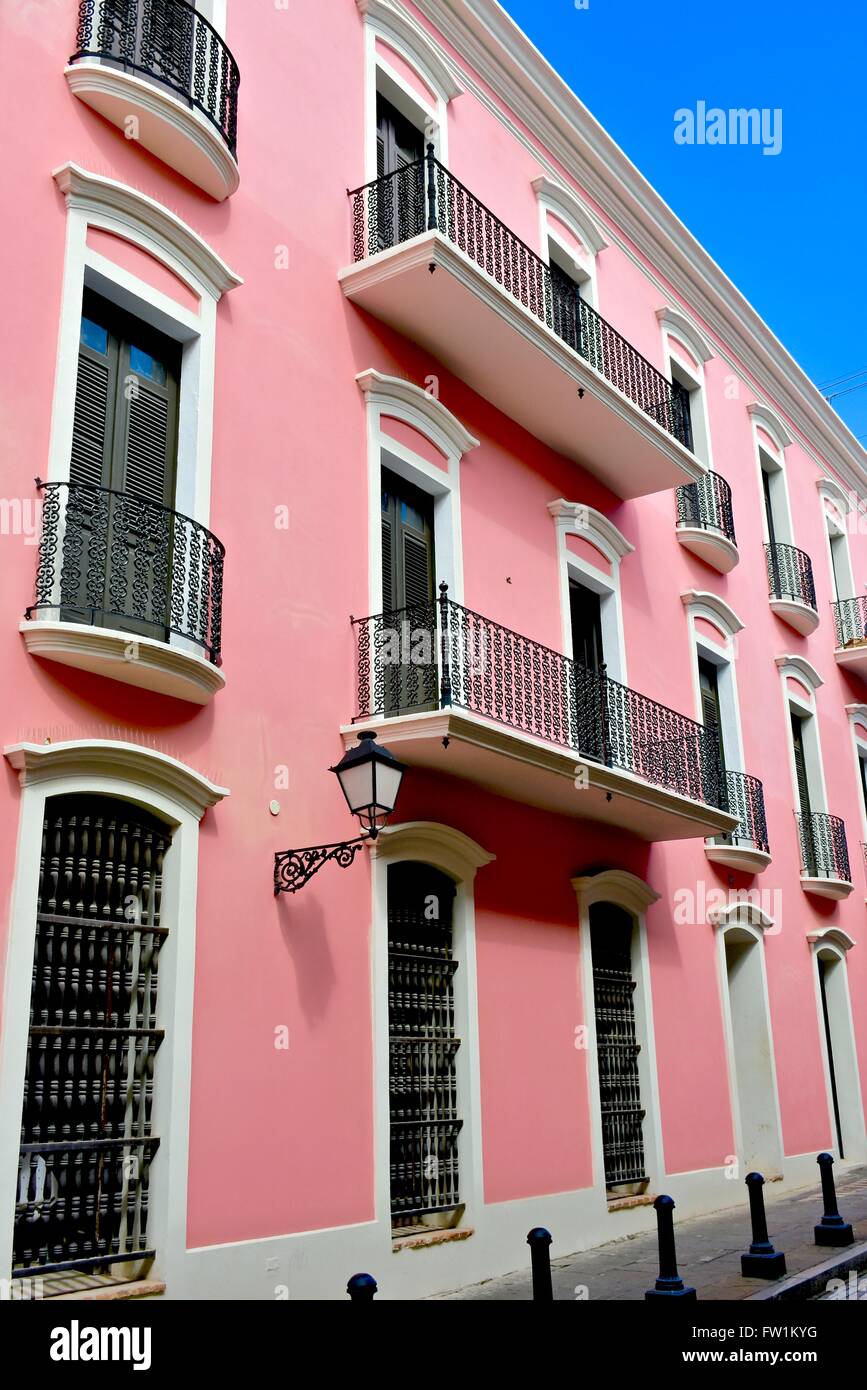 San Juan Puerto Rico buildings Stock Photo Alamy