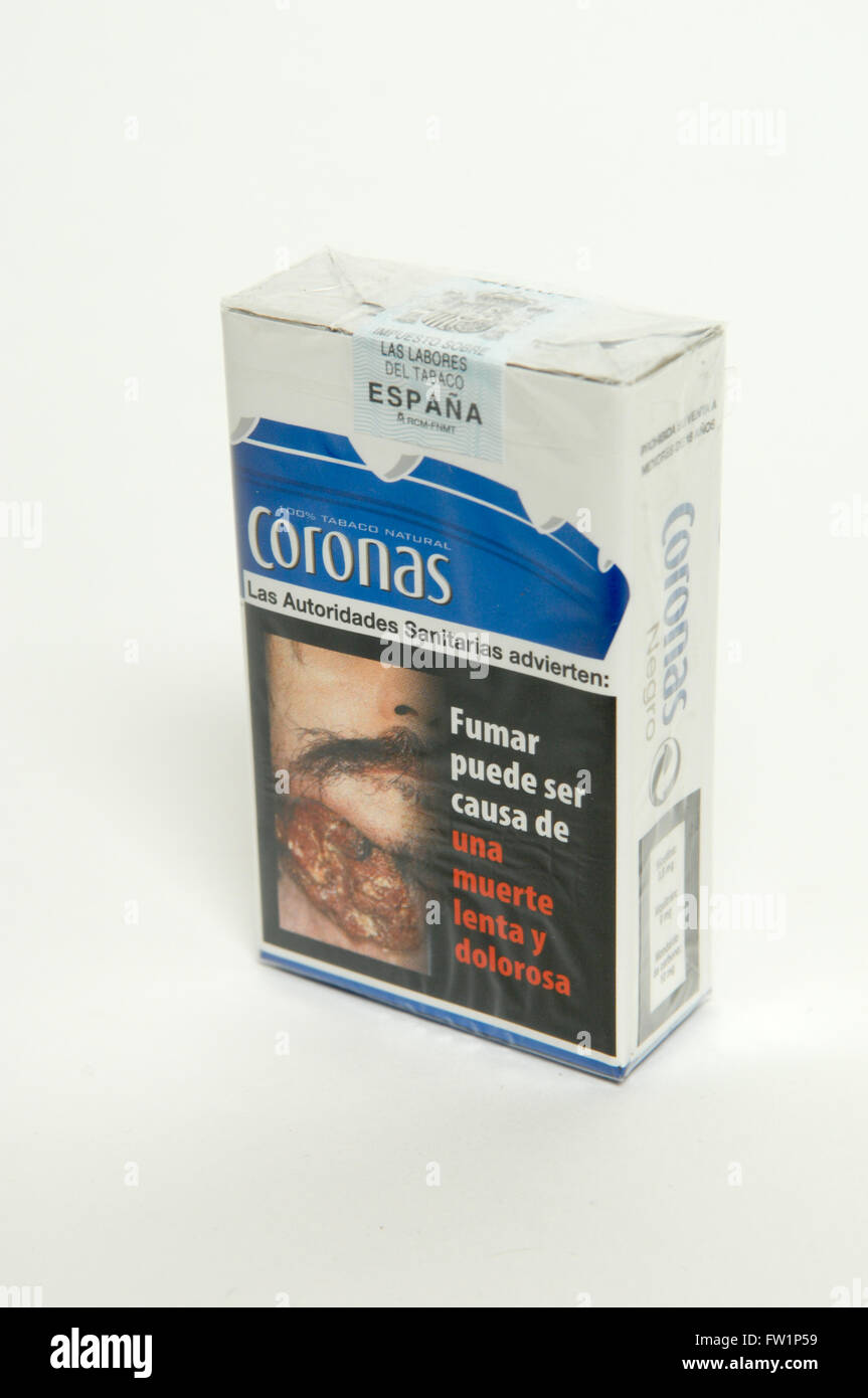 Coronas tobacco hi-res stock photography and images
