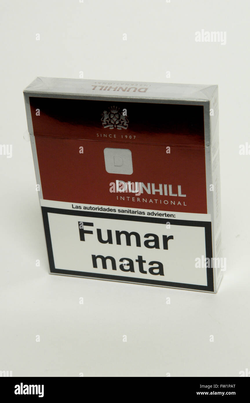 dunhill black cigarettes