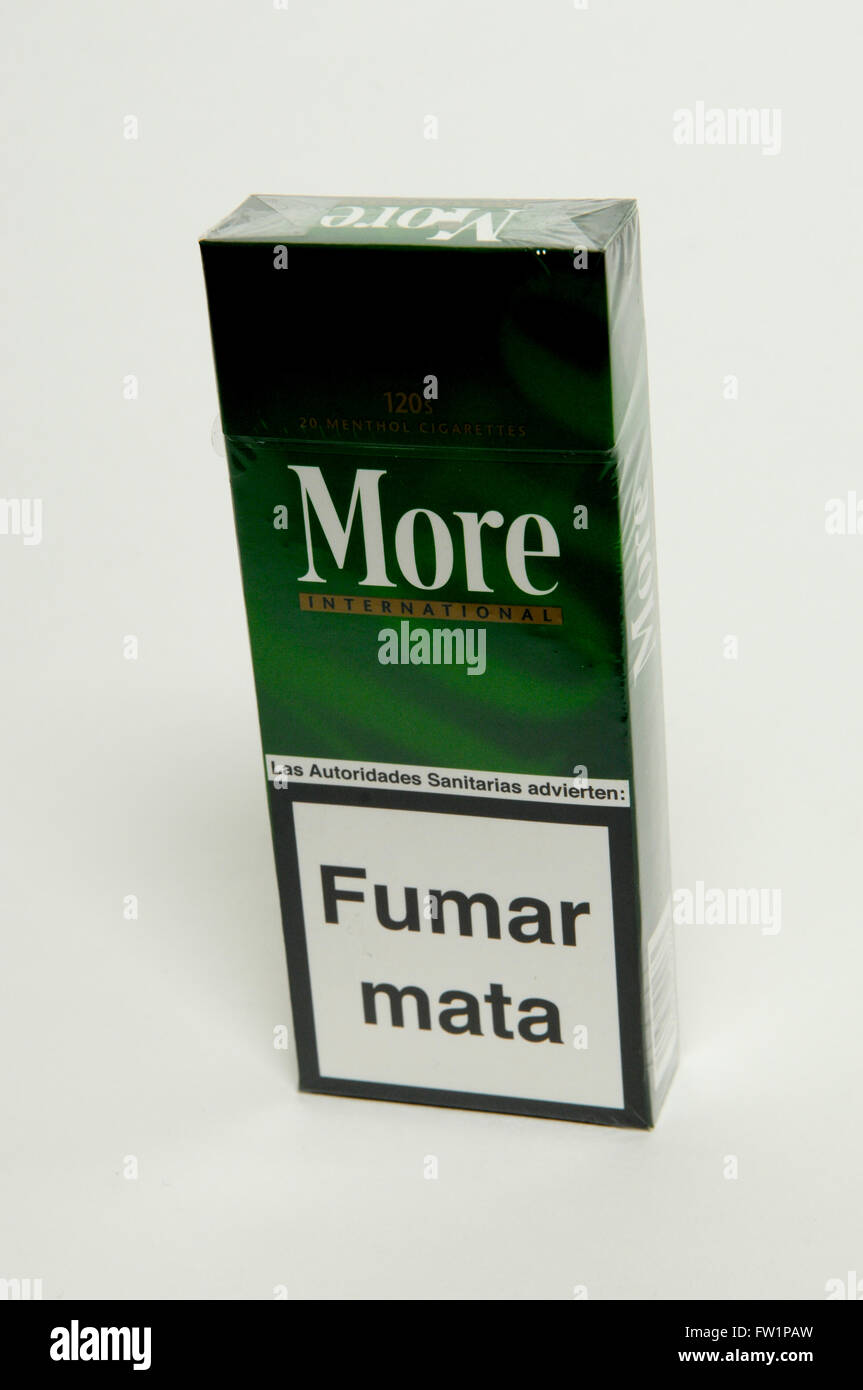 More International Cigars tobacco cigarette packet Stock Photo Alamy