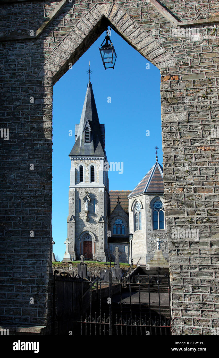Church of the Immaculate Conception in Kingscourt, County Cavan Stock Photo