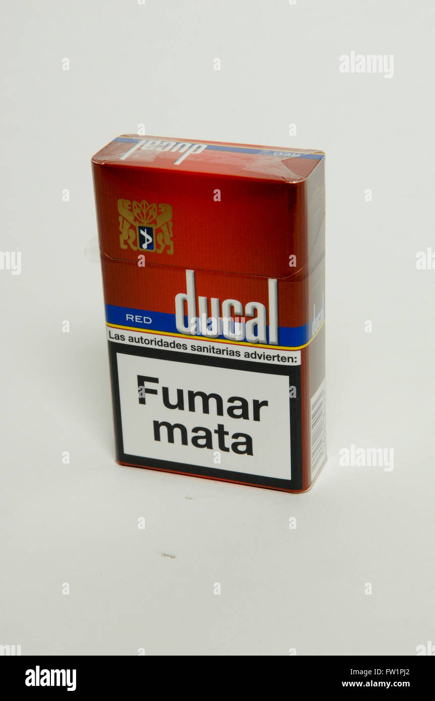 Red Cigarette Pack 3D, Incl. Cigarette & Smoke - Envato