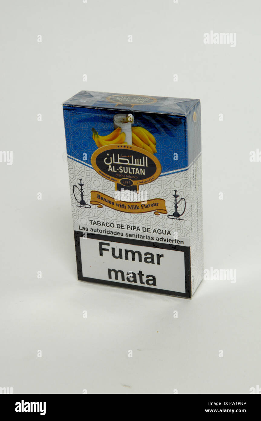 AlSultan molasses Shisha tobacco packet Stock Photo Alamy
