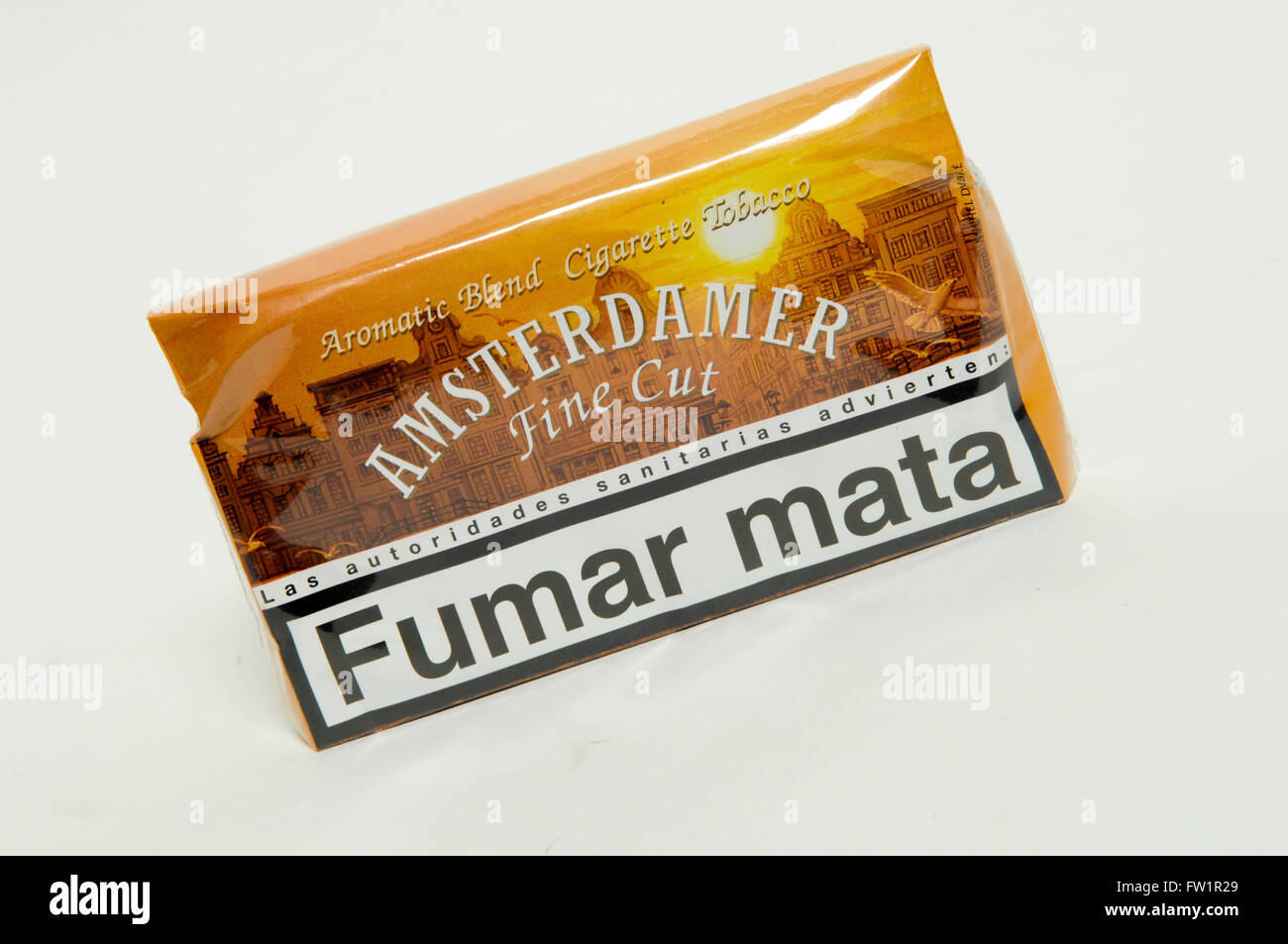 Amsterdamer Fine Cut Cigarette Tobacco Stock Photo Alamy