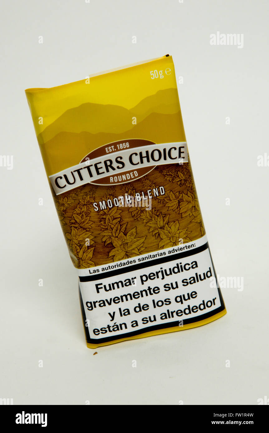Cutters Choice Smooth Blend Rolling Tobacco Stock Photo Alamy