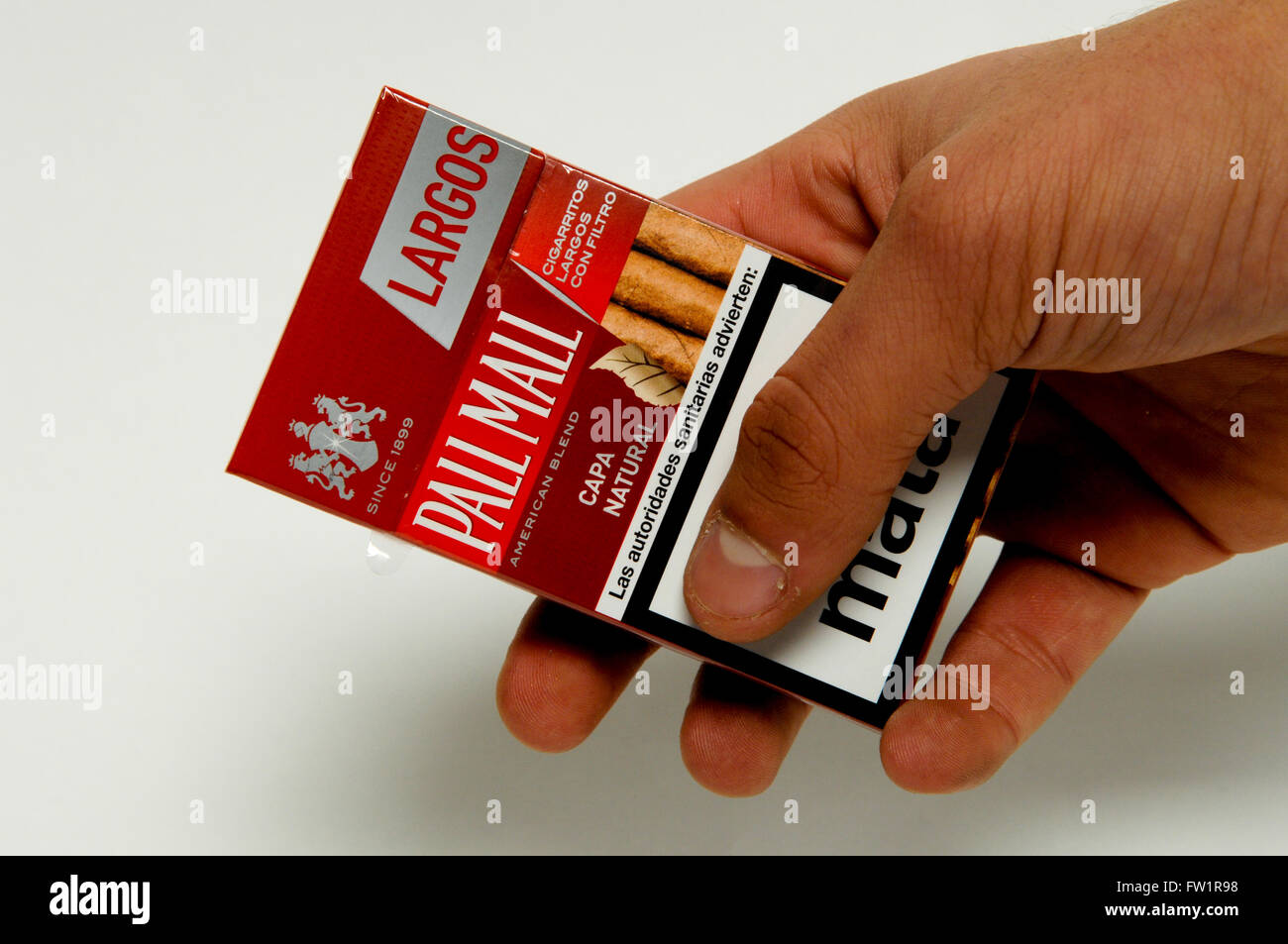 Pall Mall Natural Cigarettes Stock Photo Alamy
