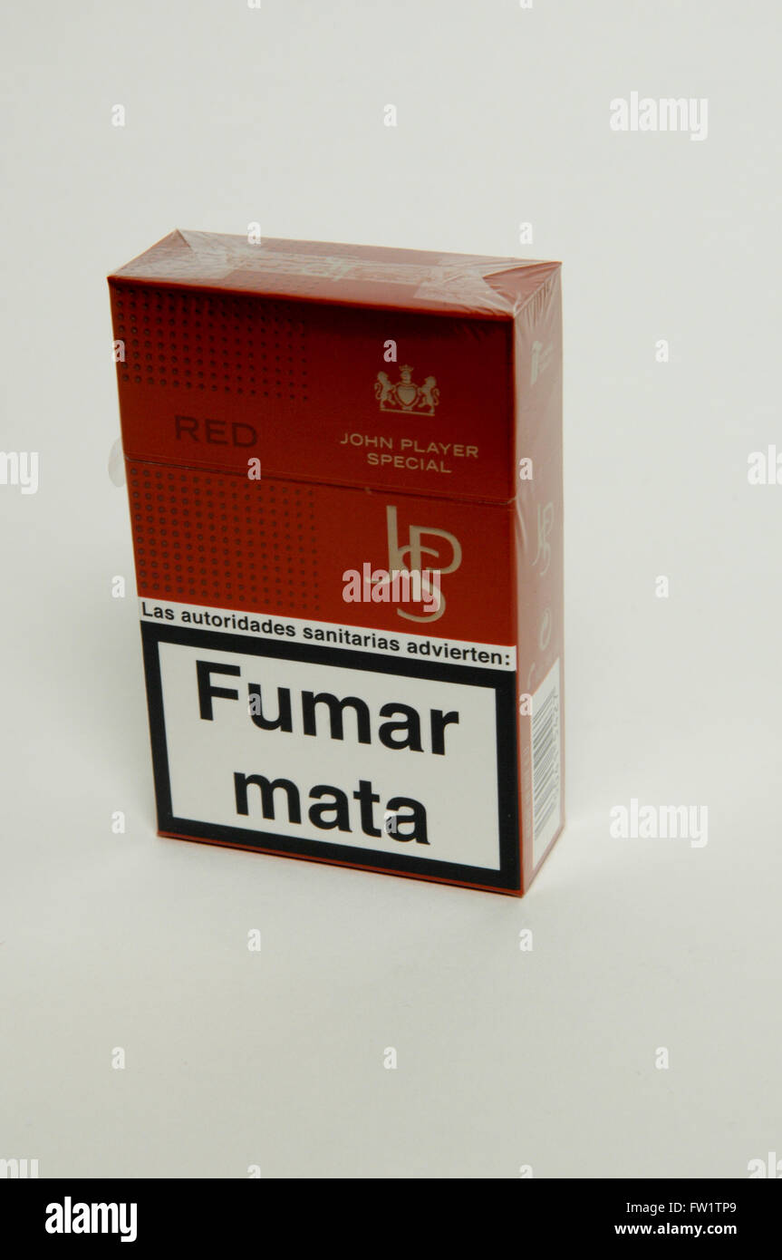 John player blue cigarette packet hi-res stock photography and images