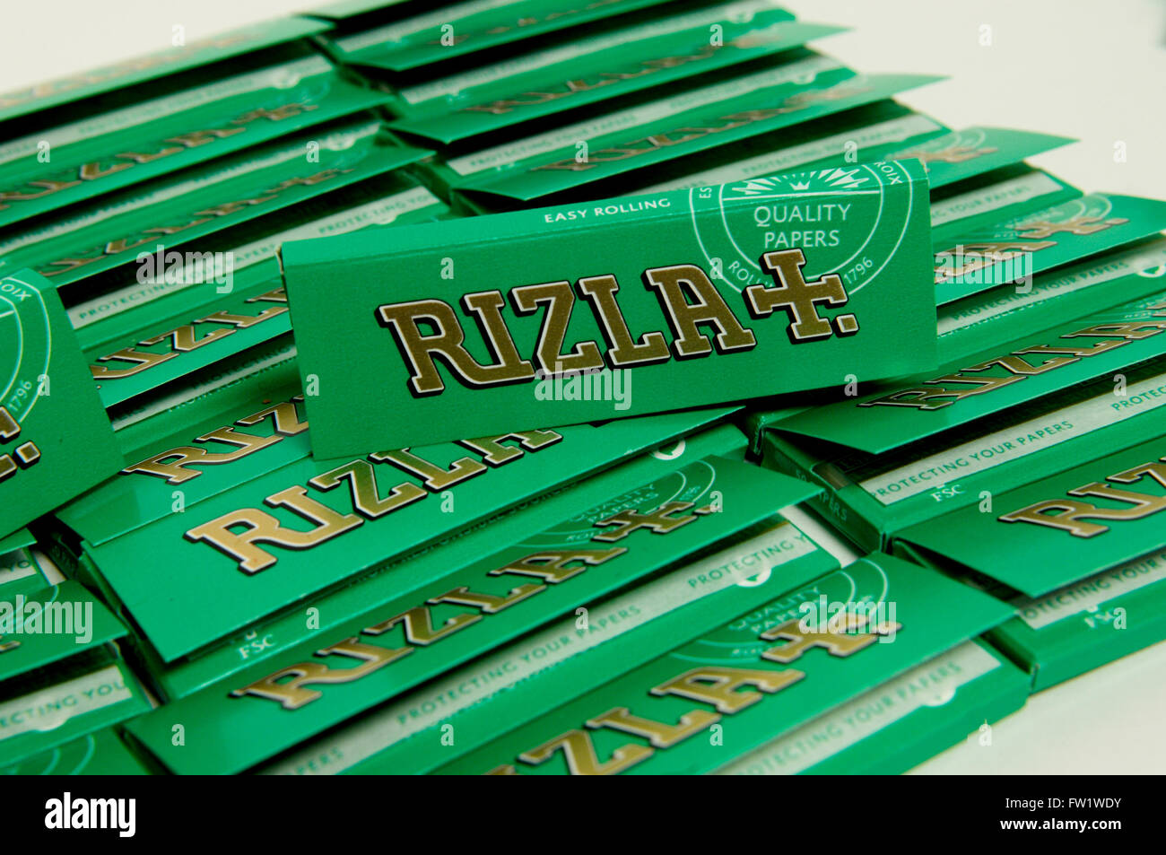 Rizla rolling papers owned by Imperial Tobacco Stock Photo Alamy Rizla rolling papers owned by Imperial Tobacco Stock Photo Alamy