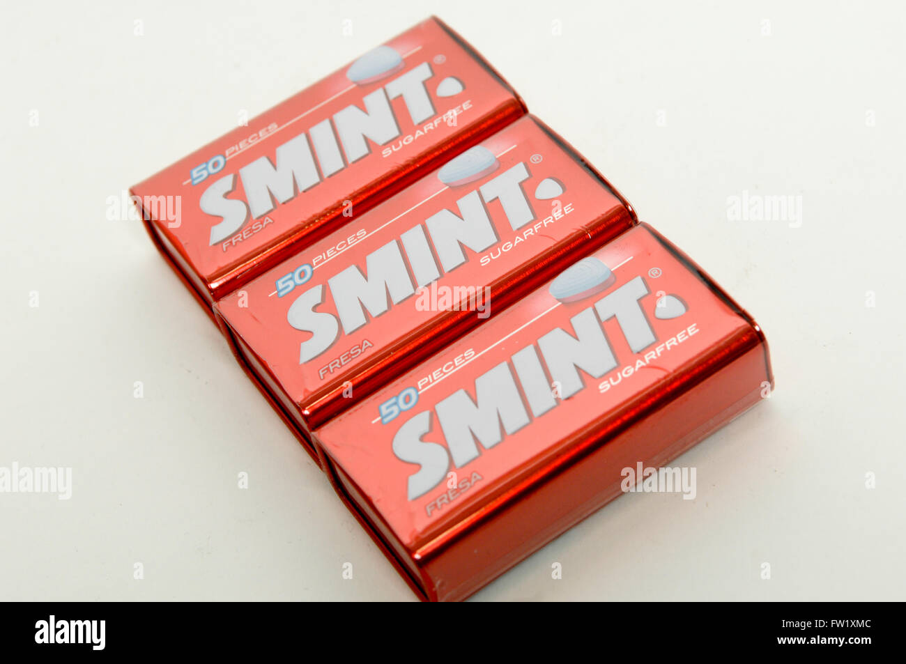 Smint breath mints produced by Spanish multinational Chupa Chups Stock