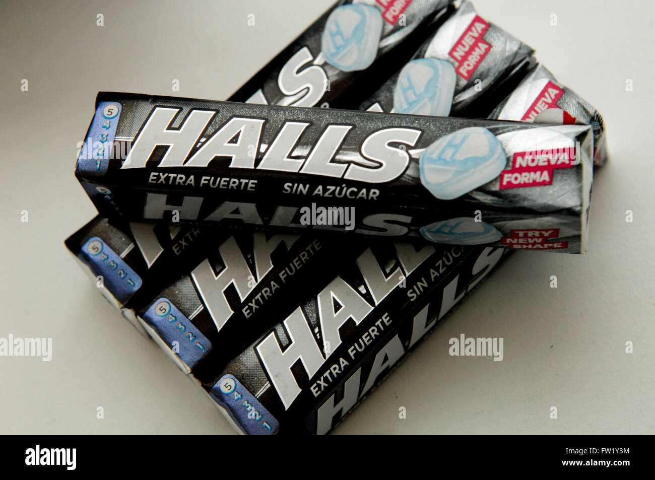 Halls mentholated cough drop,a brand name made by Mondelēz
