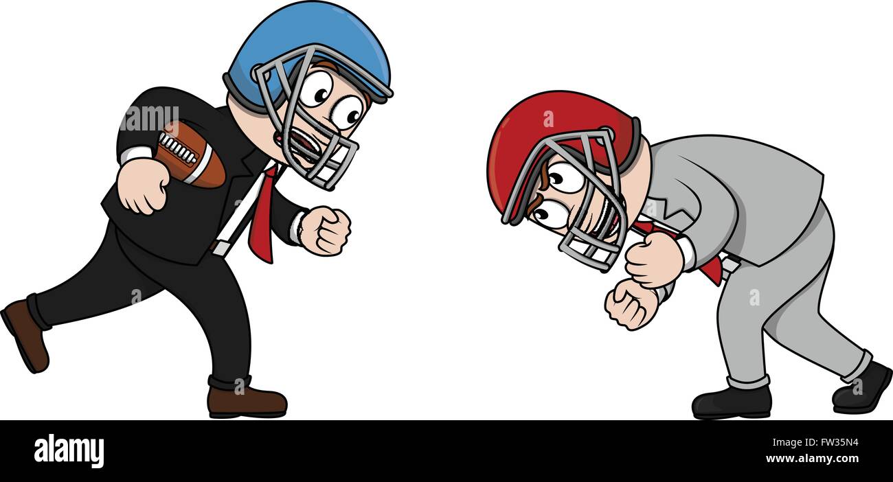 Cartoon character rugby ball business hi-res stock photography and ...