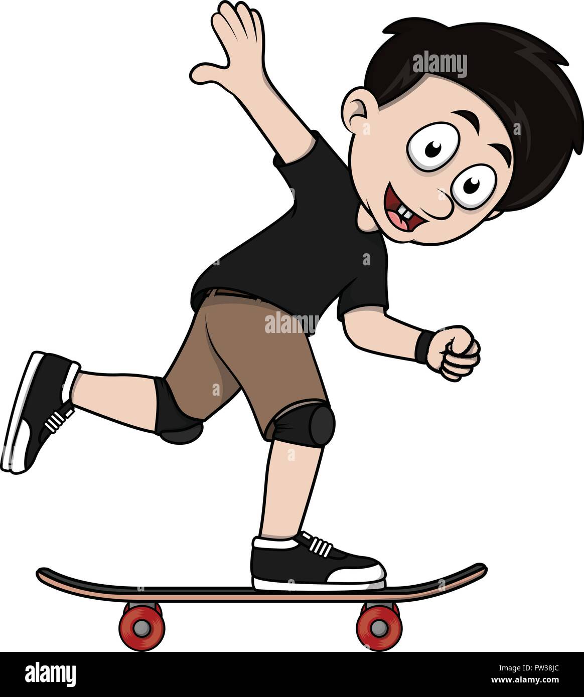 Boy playing skate board cartoon illustration Stock Vector Image & Art - Alamy Boy playing skate board cartoon illustration Stock Vector Image & Art - Alamy