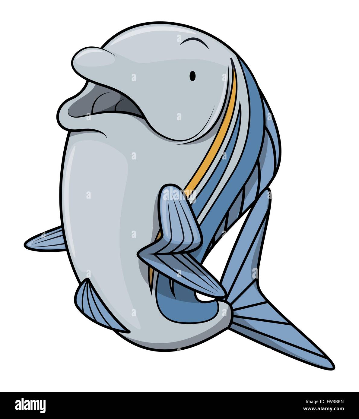 Tuna Fish cartoon illustration Stock Vector Image & Art Alamy