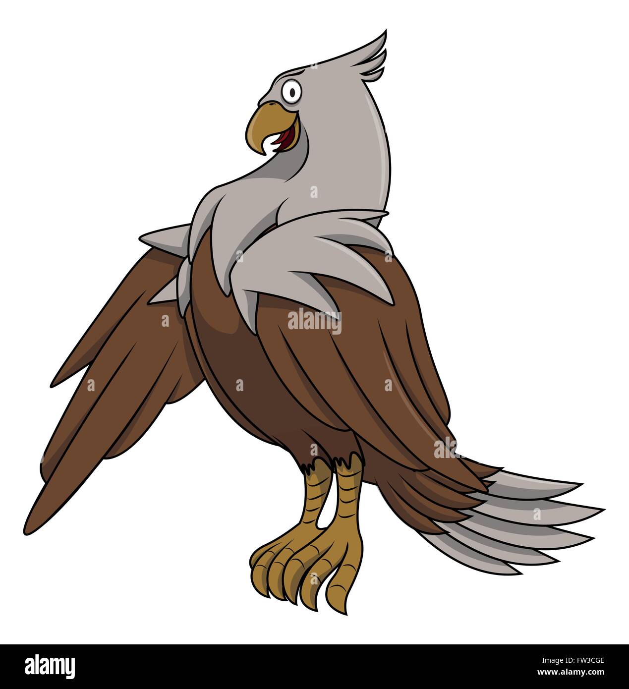 Animal Bird of Prey Eagle Hawk Kite Falcon Owl Vulture Characters Cartoon  Vector Stock Vector - Illustration of barred, harrier: 271301789