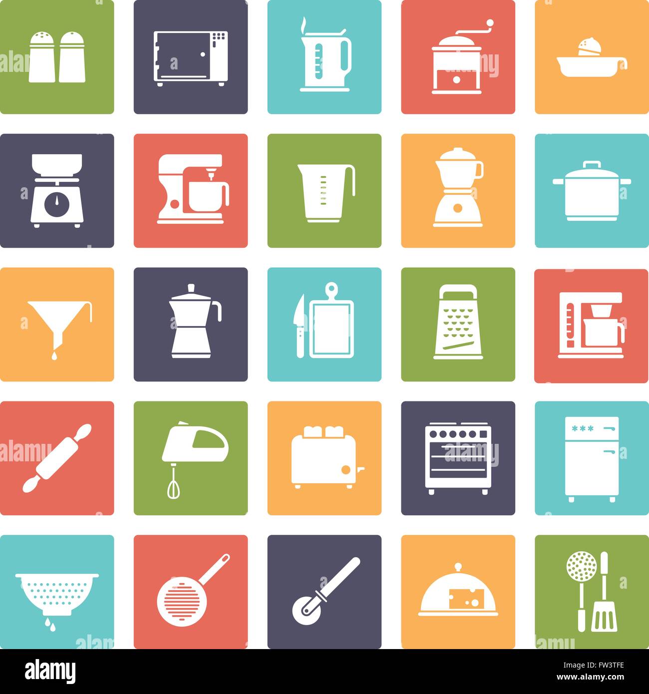 Square machine Stock Vector Images - Alamy