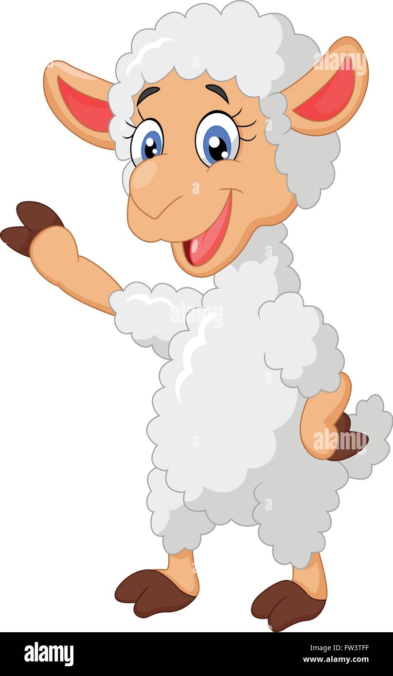 Cartoon lamb hi-res stock photography and images - Alamy