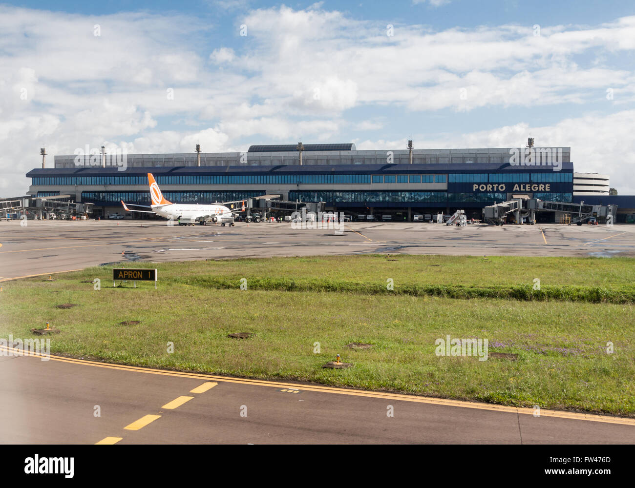 Airport Porto Alegre Brazil Stock Photo