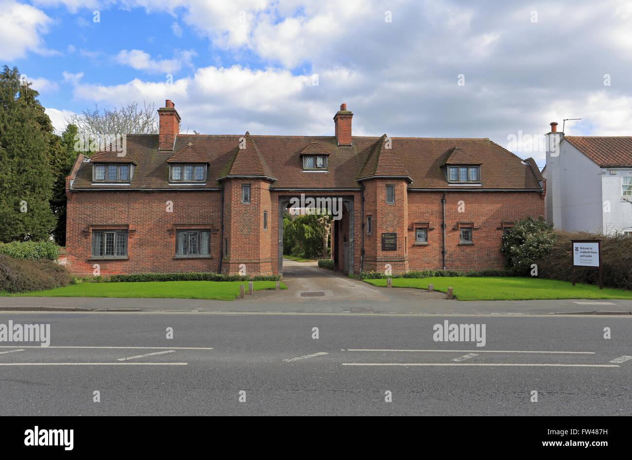 Gatehouse to Goddards House home of Noel Goddard Terry owner of famous