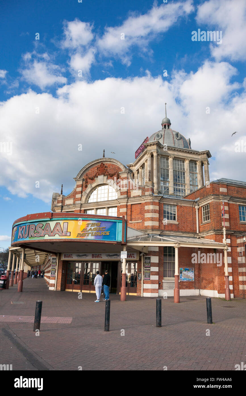The Kursaal amusement park in Southend-On-Sea, Essex, England, United Kingdom Stock Photo