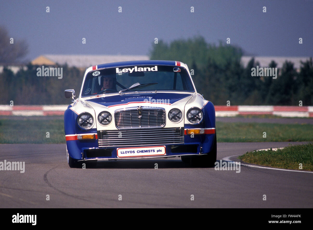 Jaguar XJC 5.3 Racing car.1975 built by Broadspeed Stock Photo - Alamy