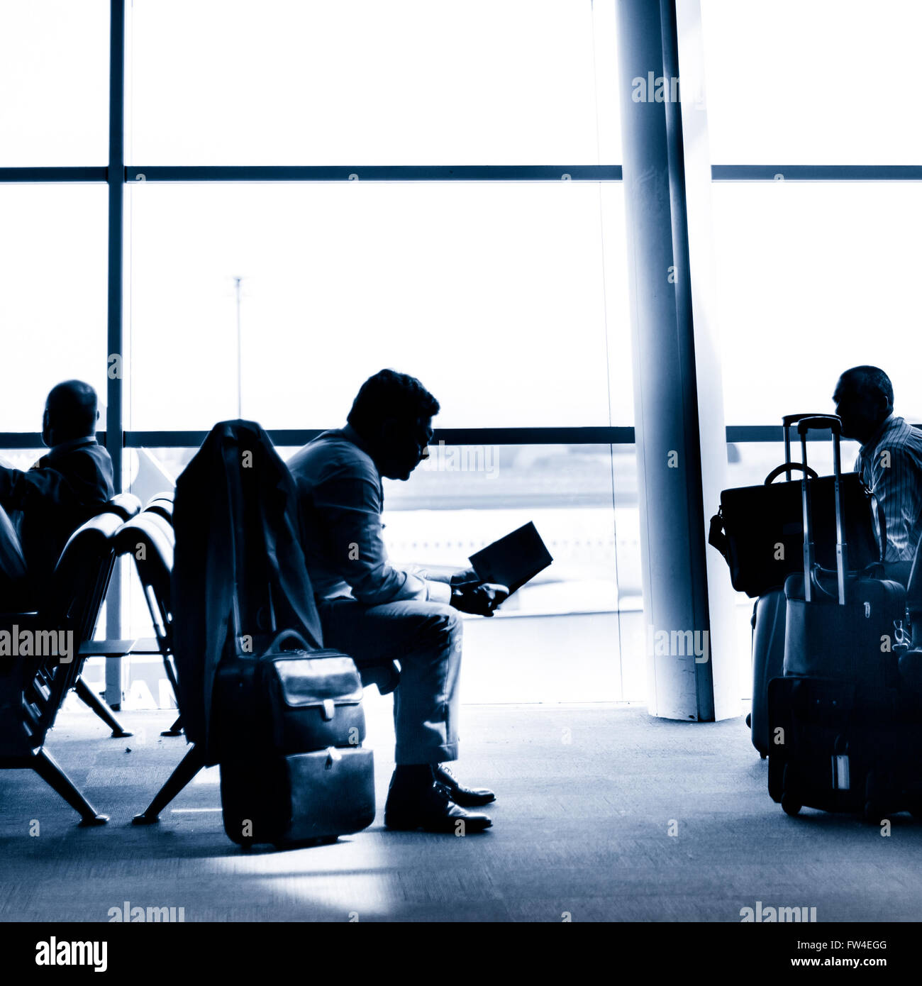 Airport silhouette hi-res stock photography and images - Alamy