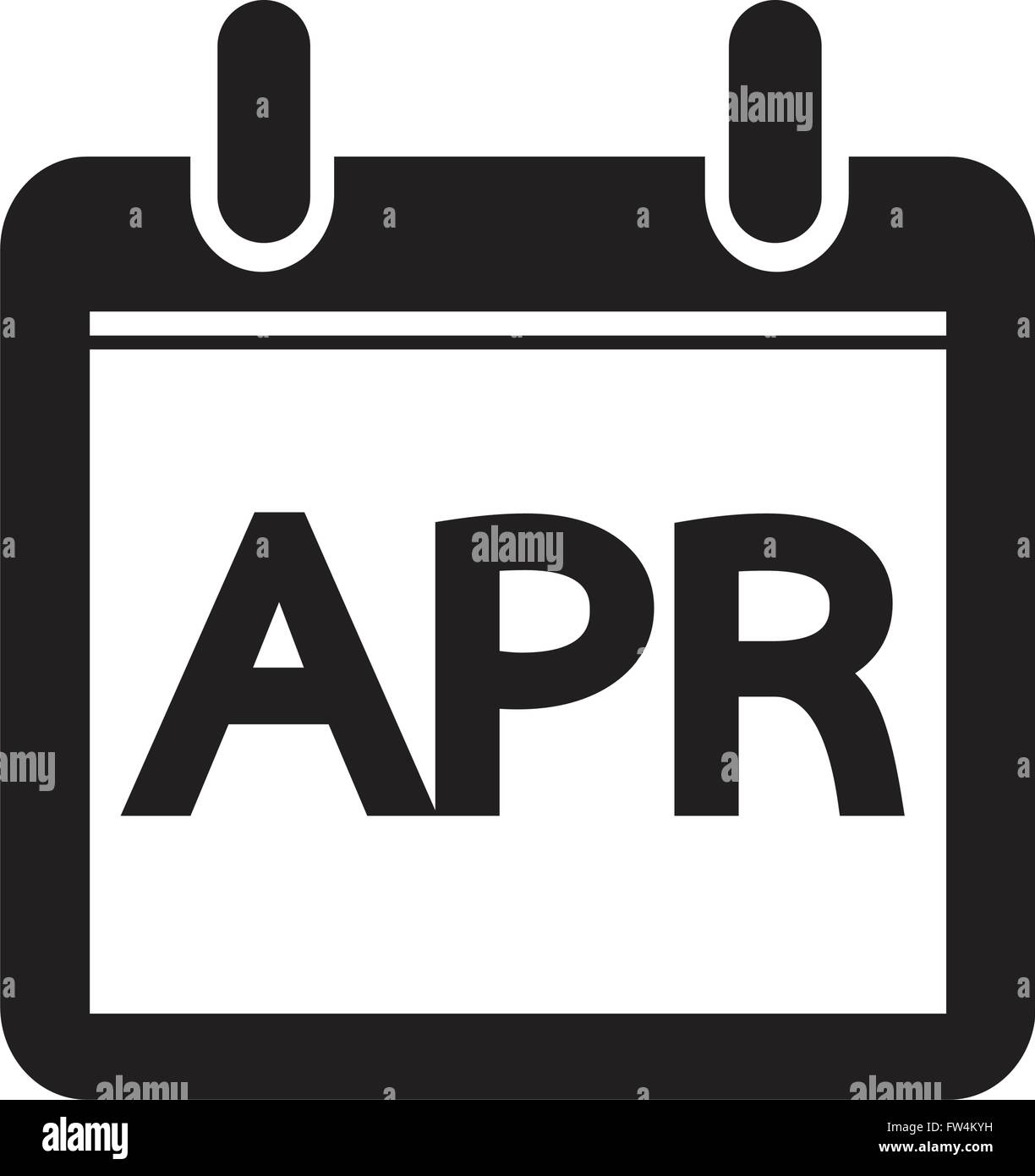 Month Calendar Icon illustration sign design style Stock Vector Image ...