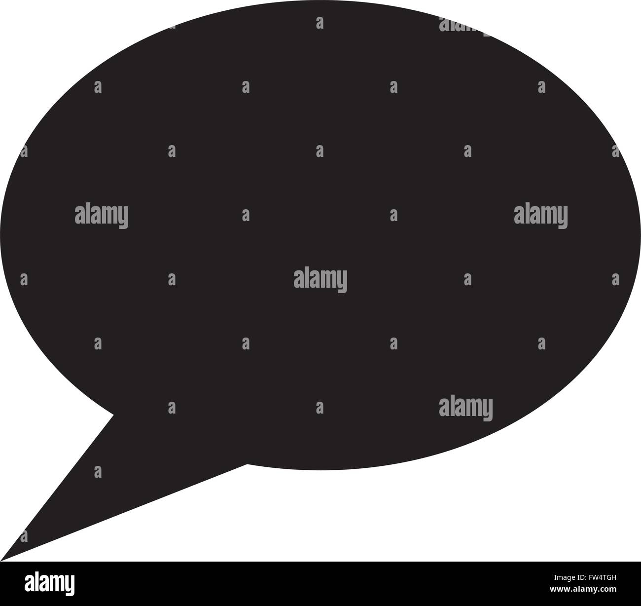 Speech bubble icon Illustration symbol design Stock Vector Image & Art ...
