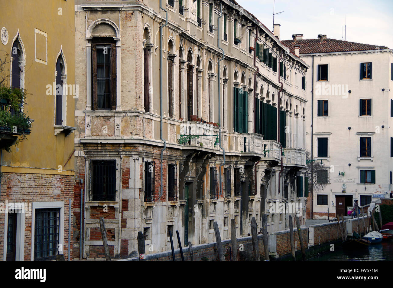 Venice, Italy, Palazzo Stock Photo Alamy