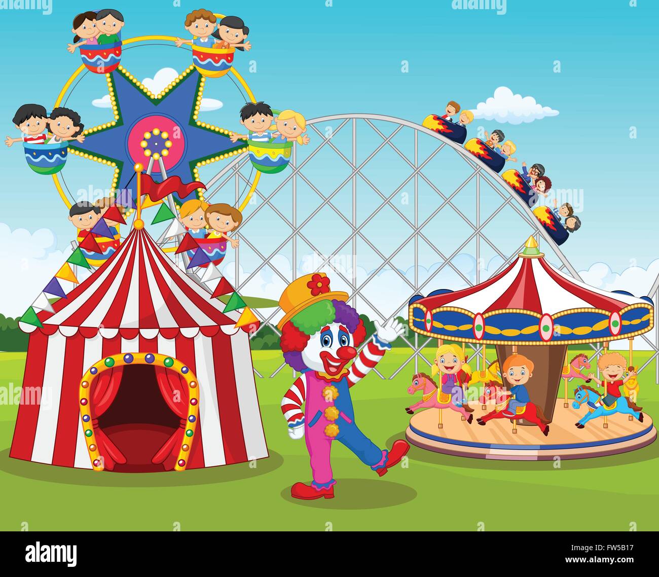 Развлечение цирк. Цирковые аттракционы. Поход в цирк. Парк развлечений для детей. В цирке аттракционы с детьми.