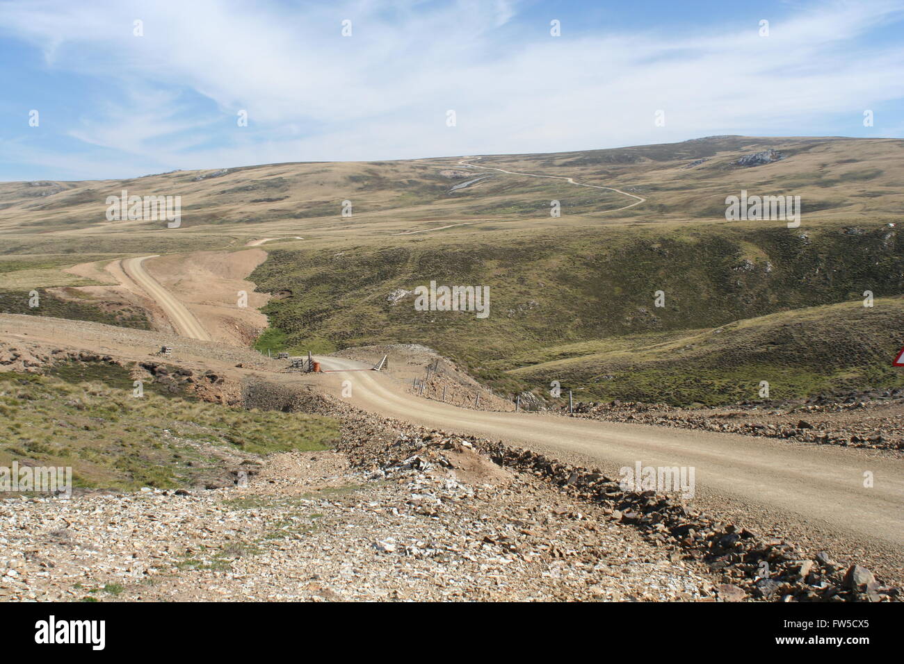 The Road to San Carlos Stock Photo Alamy