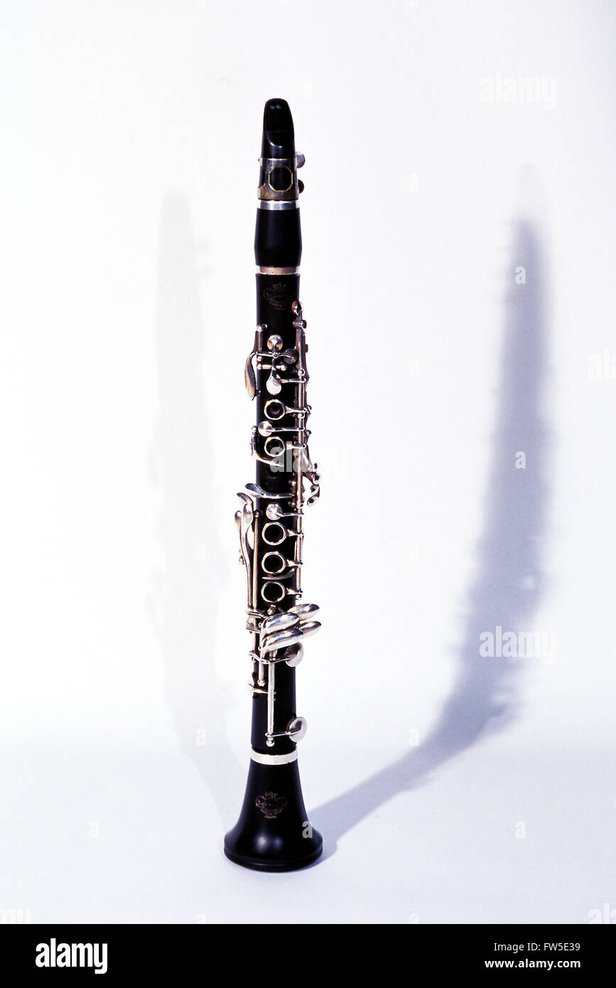 instruments - woodwind - clarinet - Eb by Boosey and Hawkes, London  original Stock Photo - Alamy