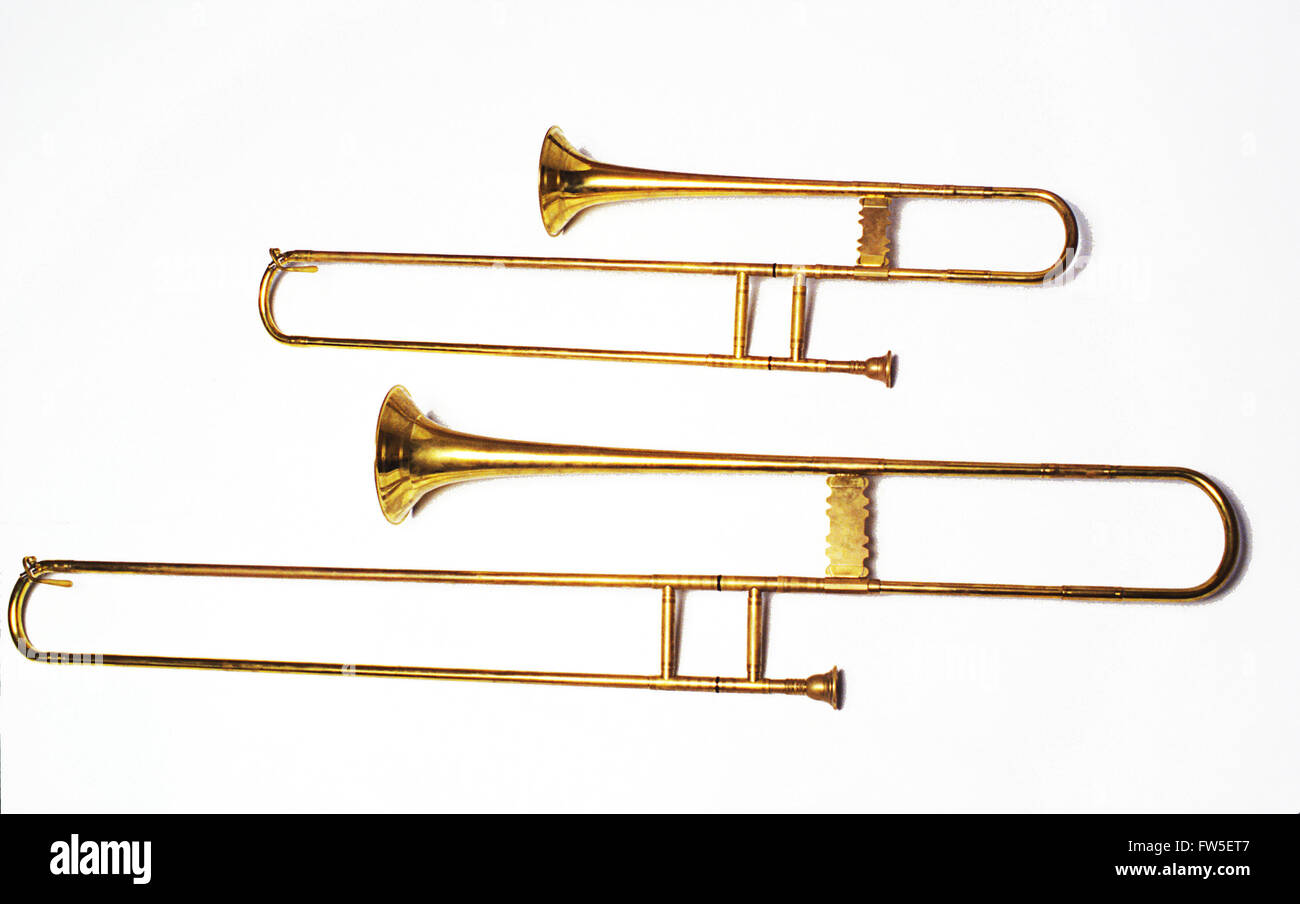 TROMBONE (Sackbuts) Classical alto and tenor by Adolf Egger, Basel