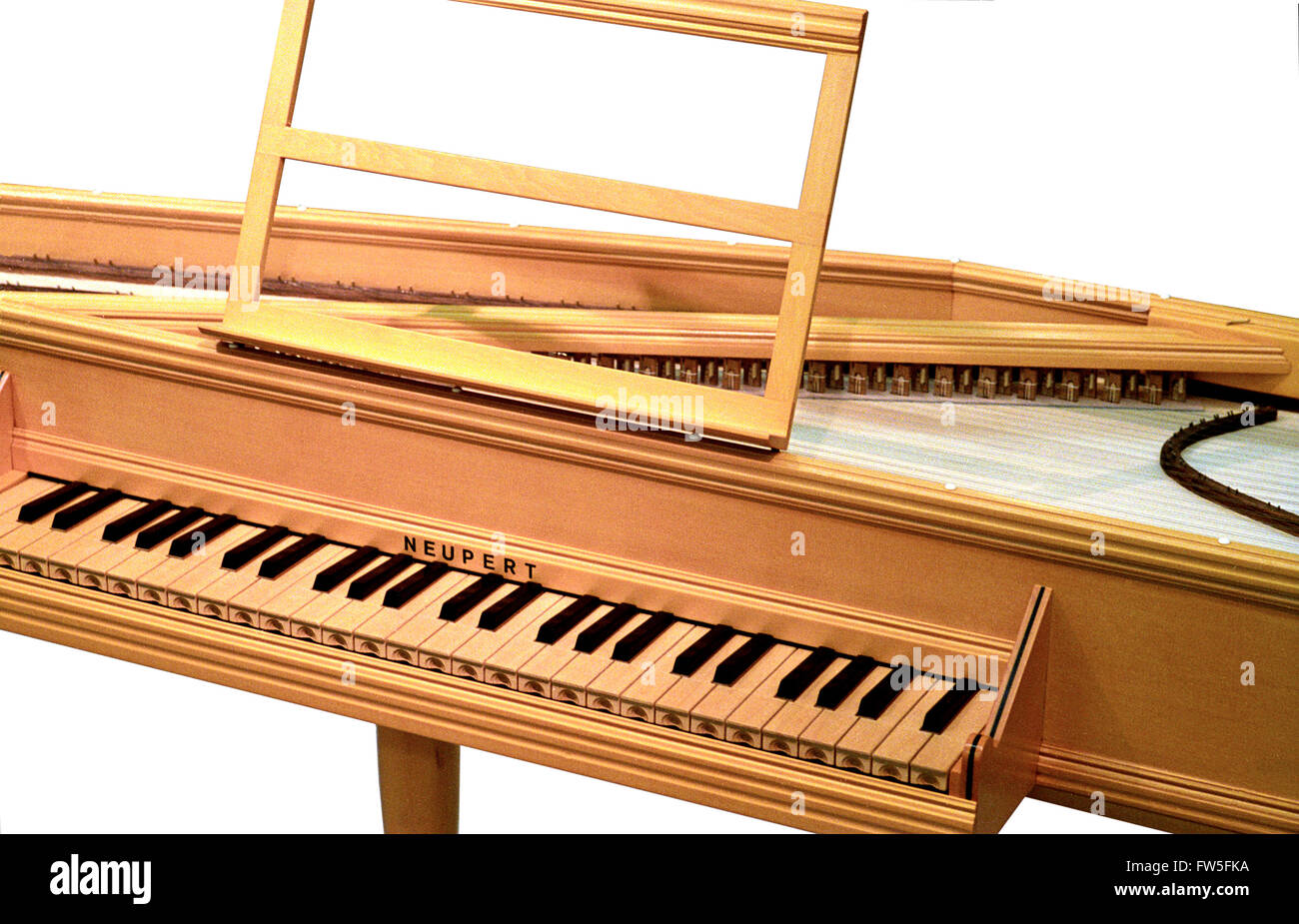 Virginal by Neupert, Bamberg after instrument made by Floriani 156772 Stock Photo Alamy