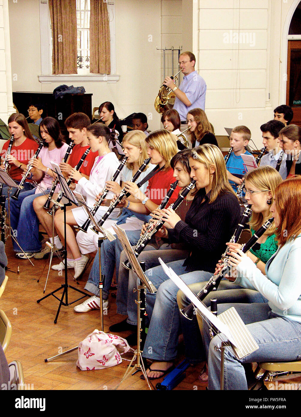 section in youth wind band British Federation of Festivals