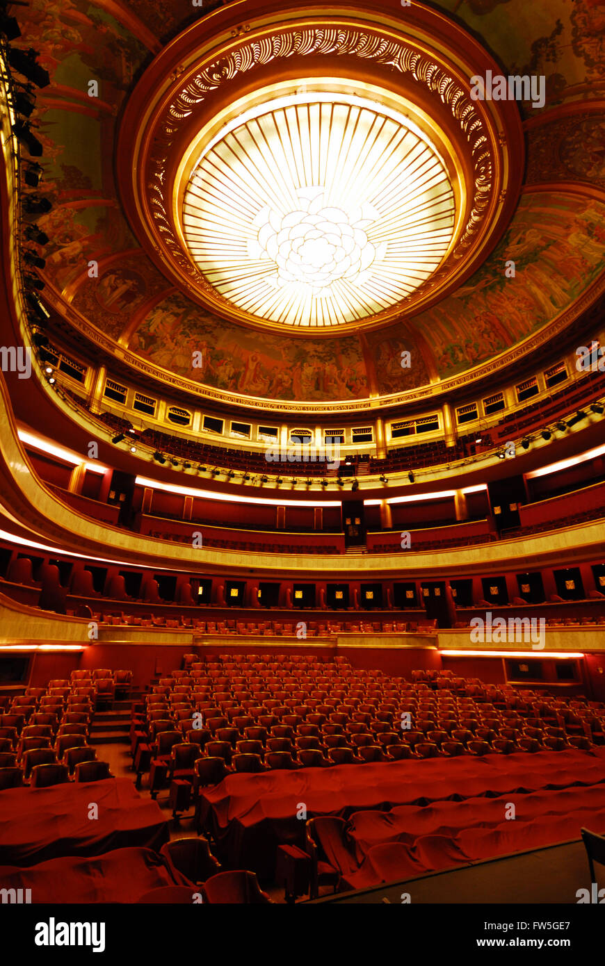 Theatre des Champs Elysees - interior Stock Photo