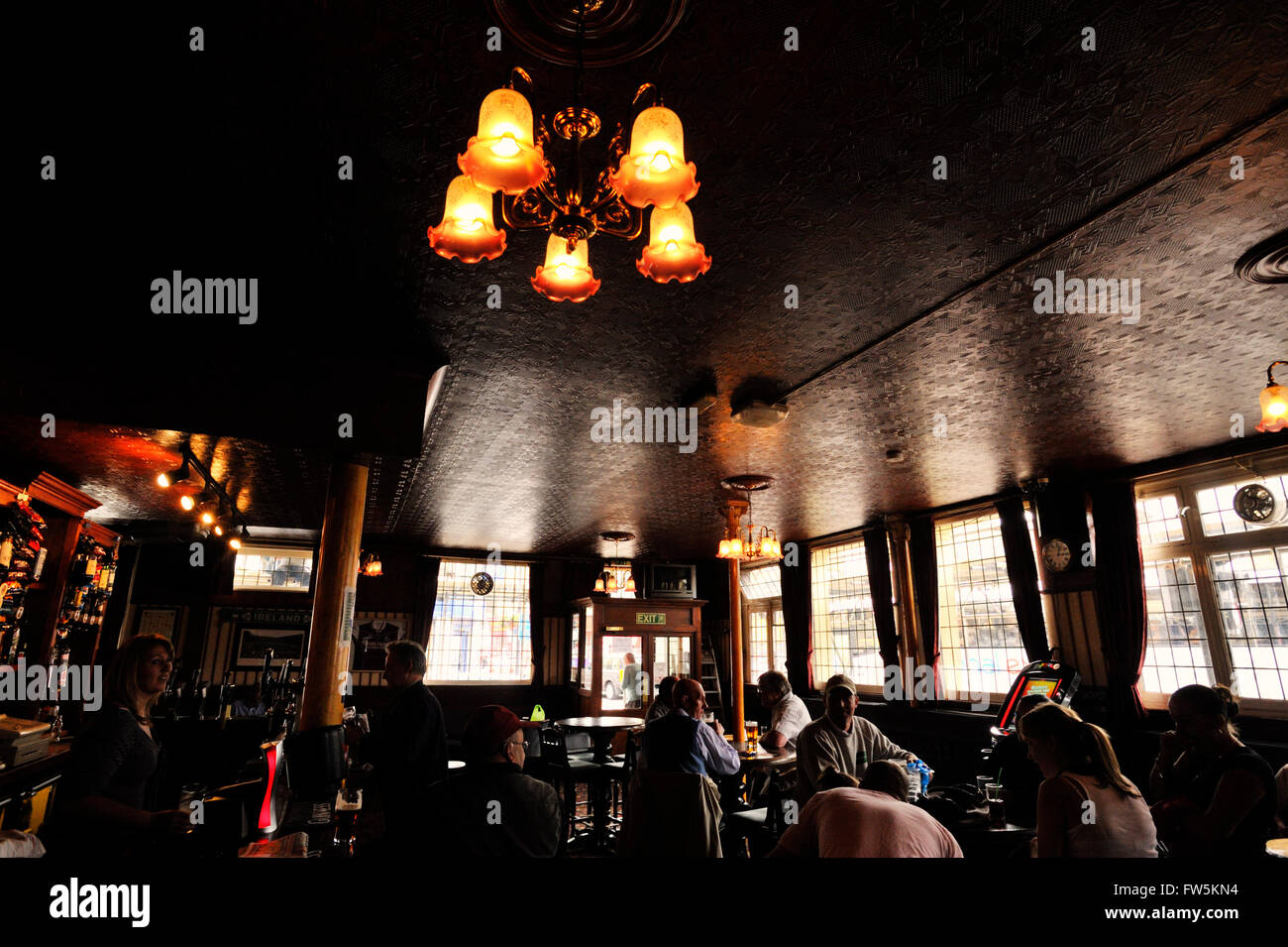 The Five Bells public house, pub, in New Cross, South East London, at and  near where novelist Charles Dickens rented an Stock Photo - Alamy