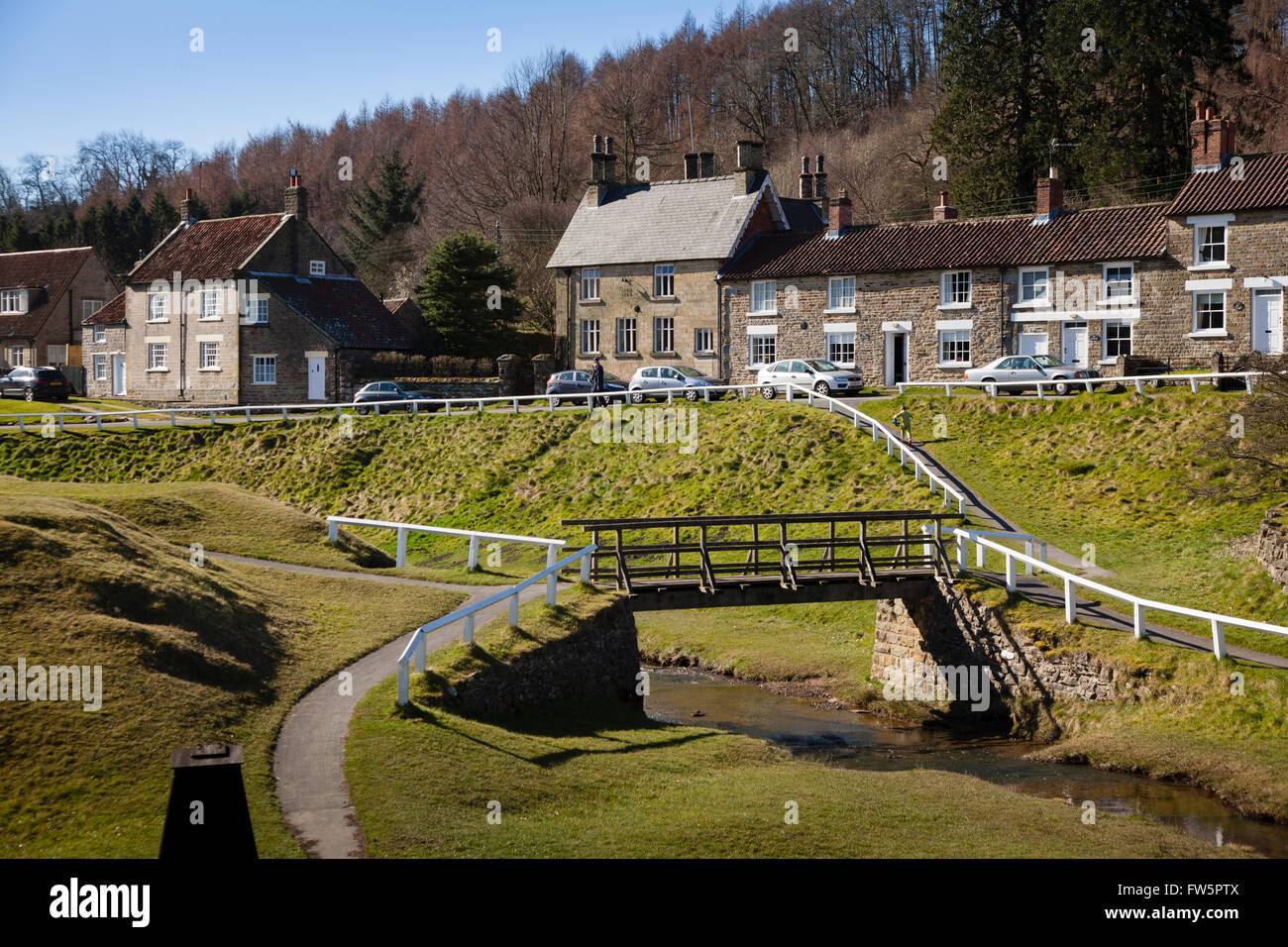 Hutton-le-Hole, North Yorkshire Stock Photo