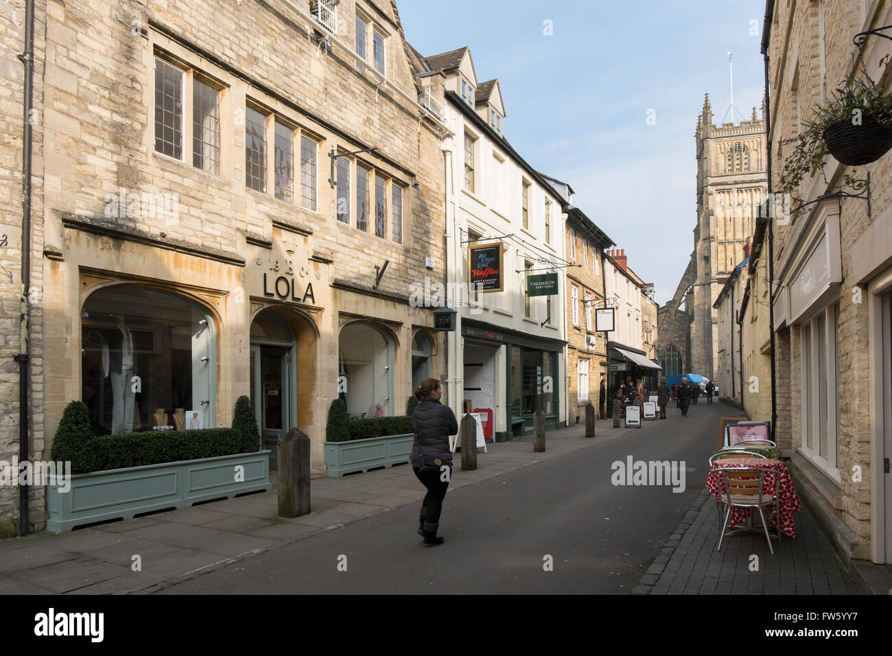 Lola ladies clothing boutique in Black Jack Street, Cirencester, Gloucestershire, UK Stock Photo