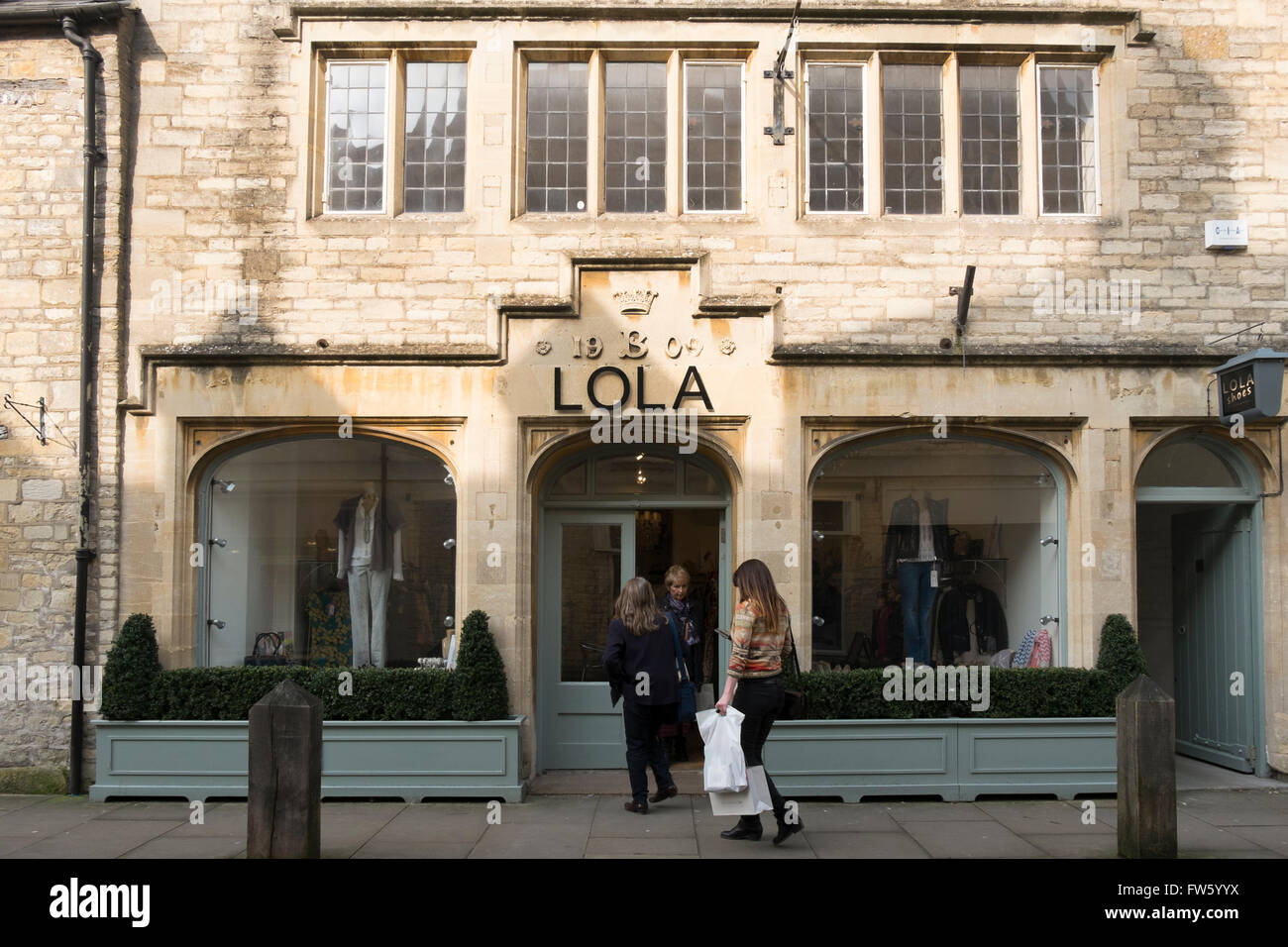 Lola ladies clothing boutique in Black Jack Street, Cirencester