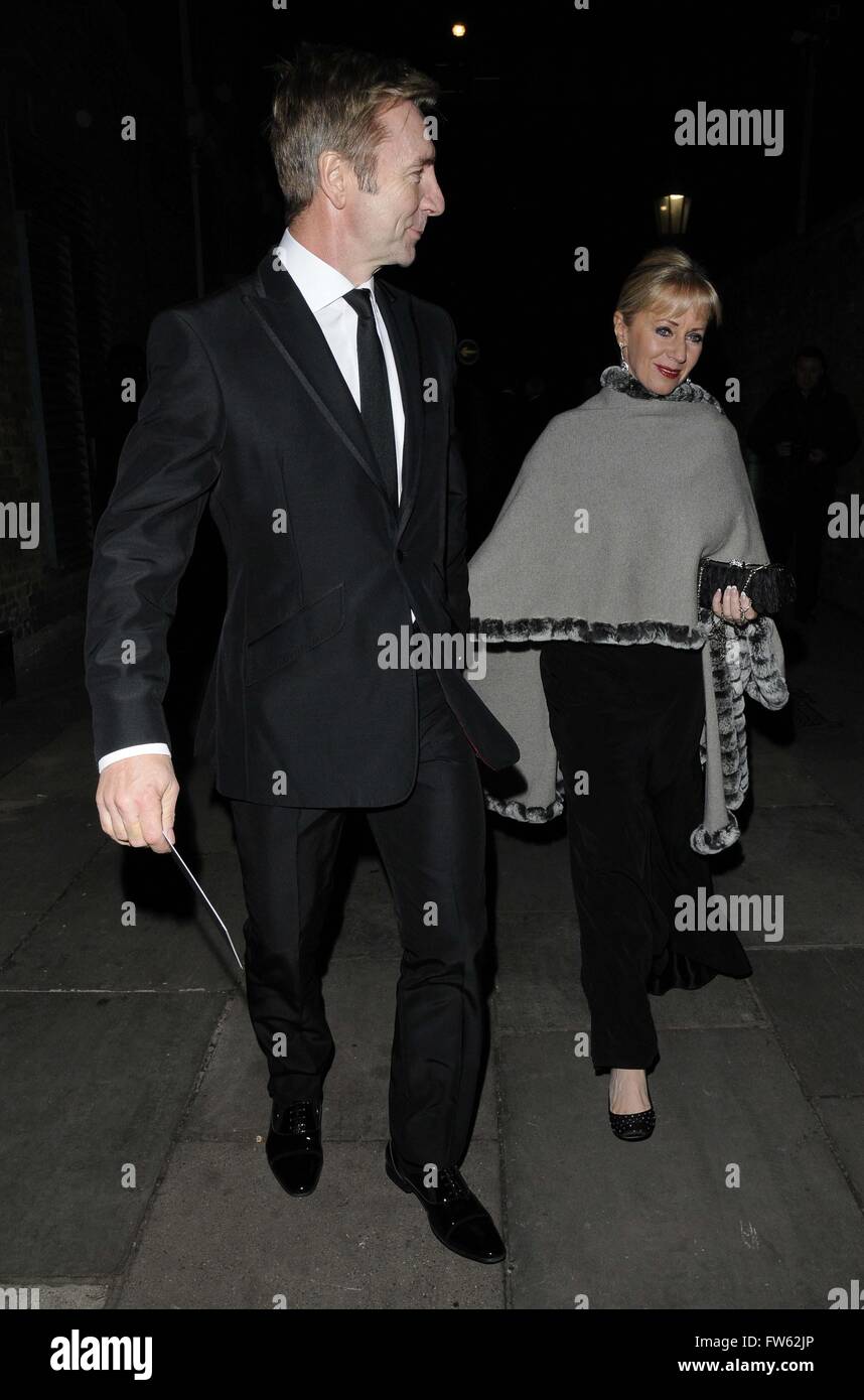 London 301113 Christopher Dean And Karen Barber At The Emeralds And Ivy Ball Old Billingsgate Old Billingsgate Walk 30 November 2013 Ref Lmk315 46056 011213 Stock Photo Alamy