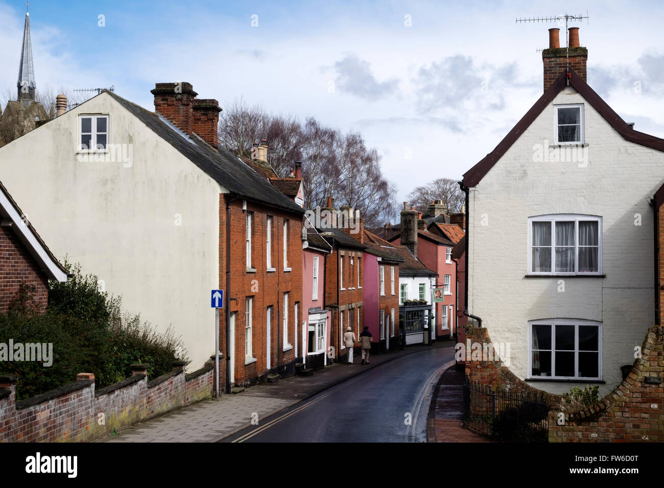 New Street Woodbridge Suffolk UK Stock Photo Alamy