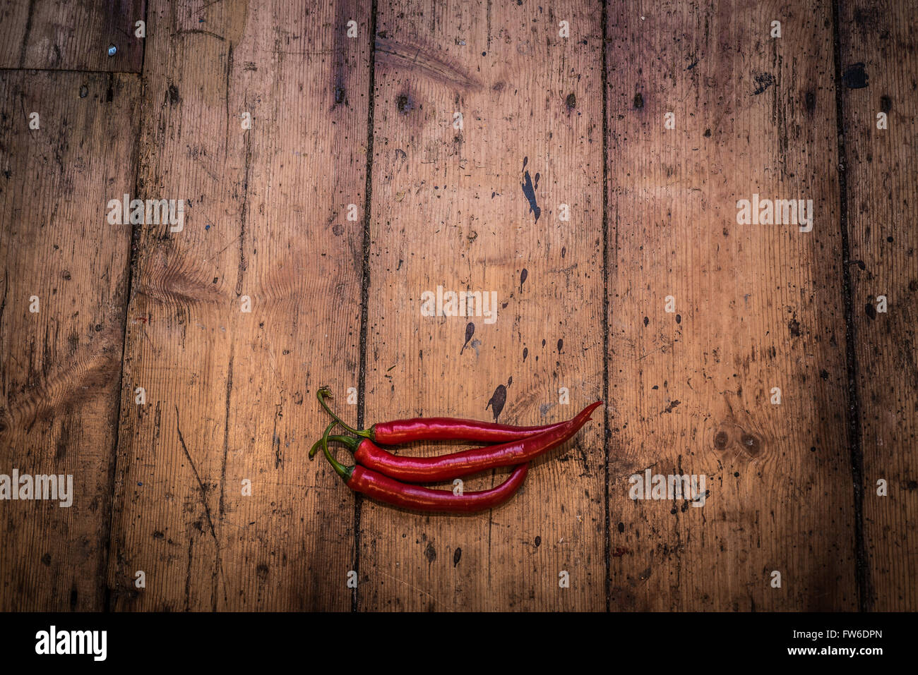 3 red chillies hi-res stock photography and images - Alamy