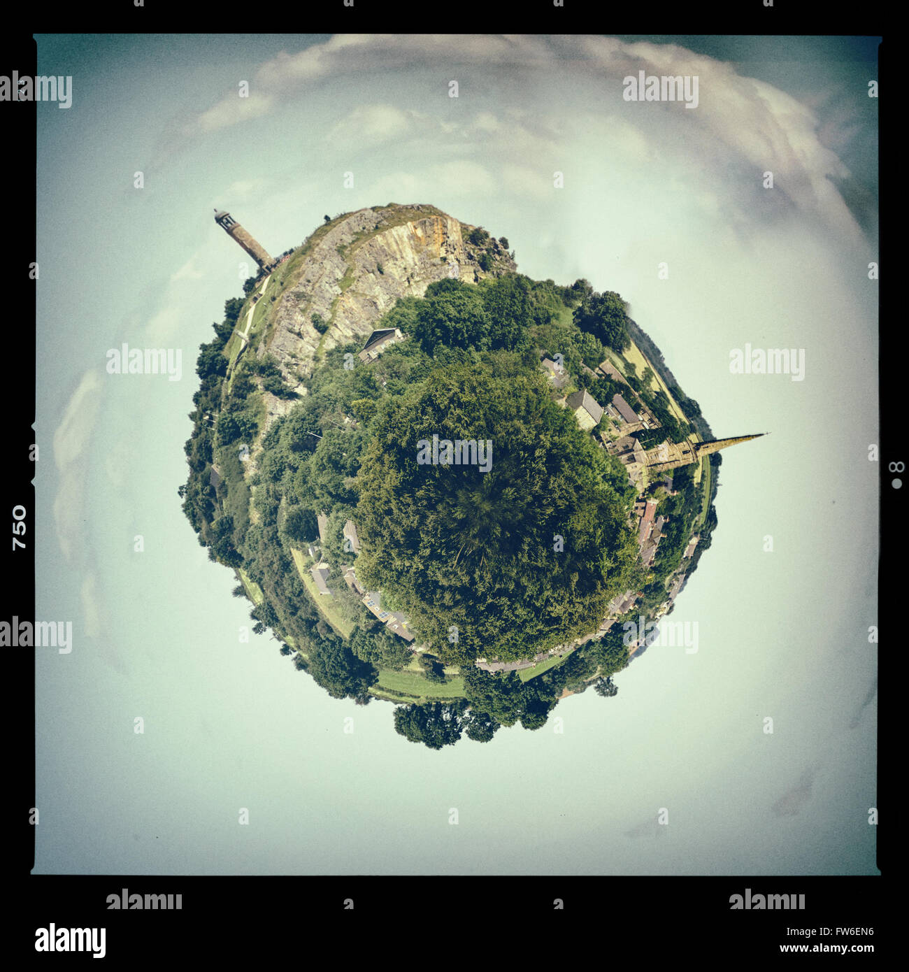 Crich Derbyshire as a Stock Photo Alamy