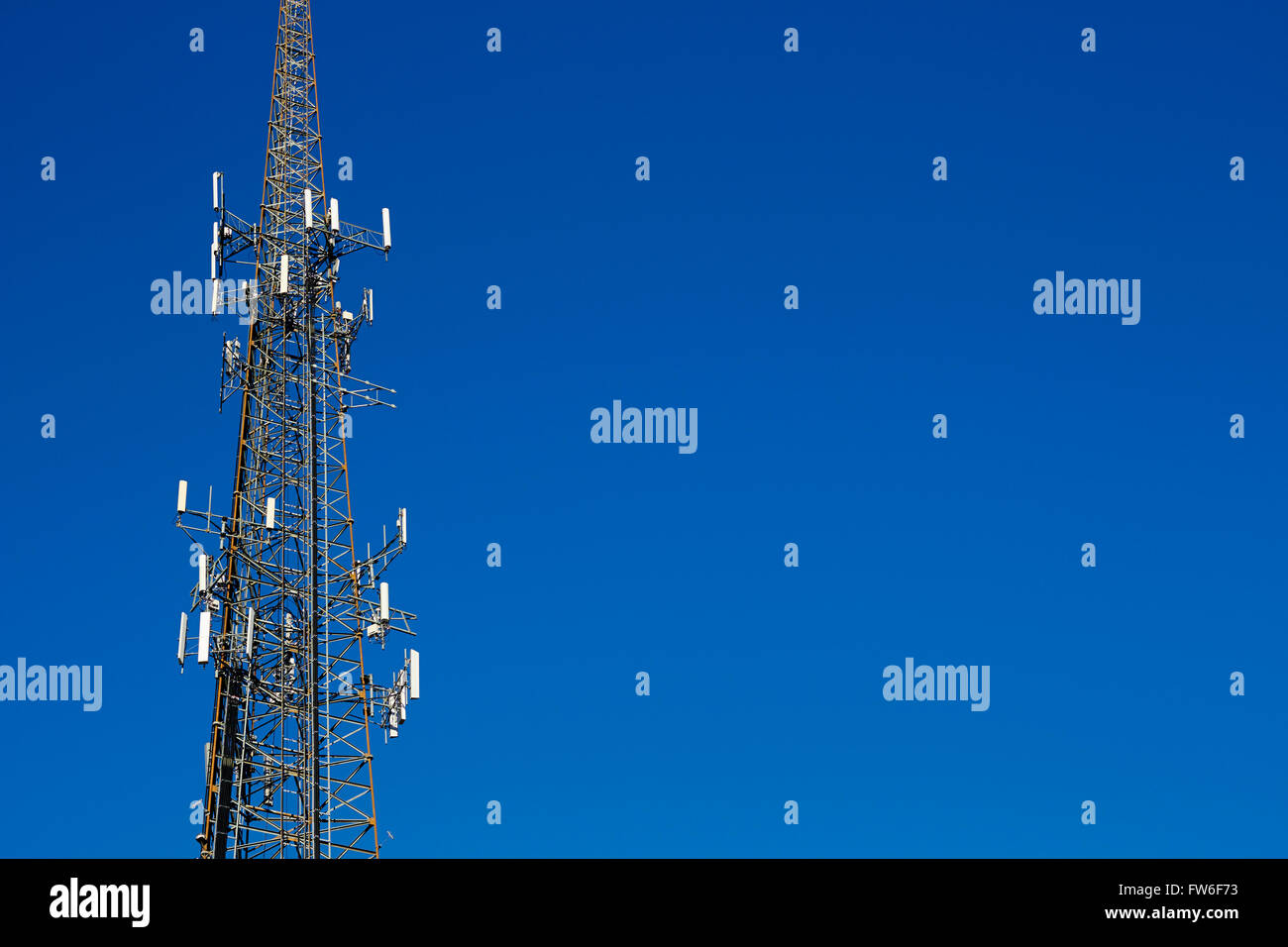 Communications Tower, Batesville, Mississippi, USA Stock Photo Alamy