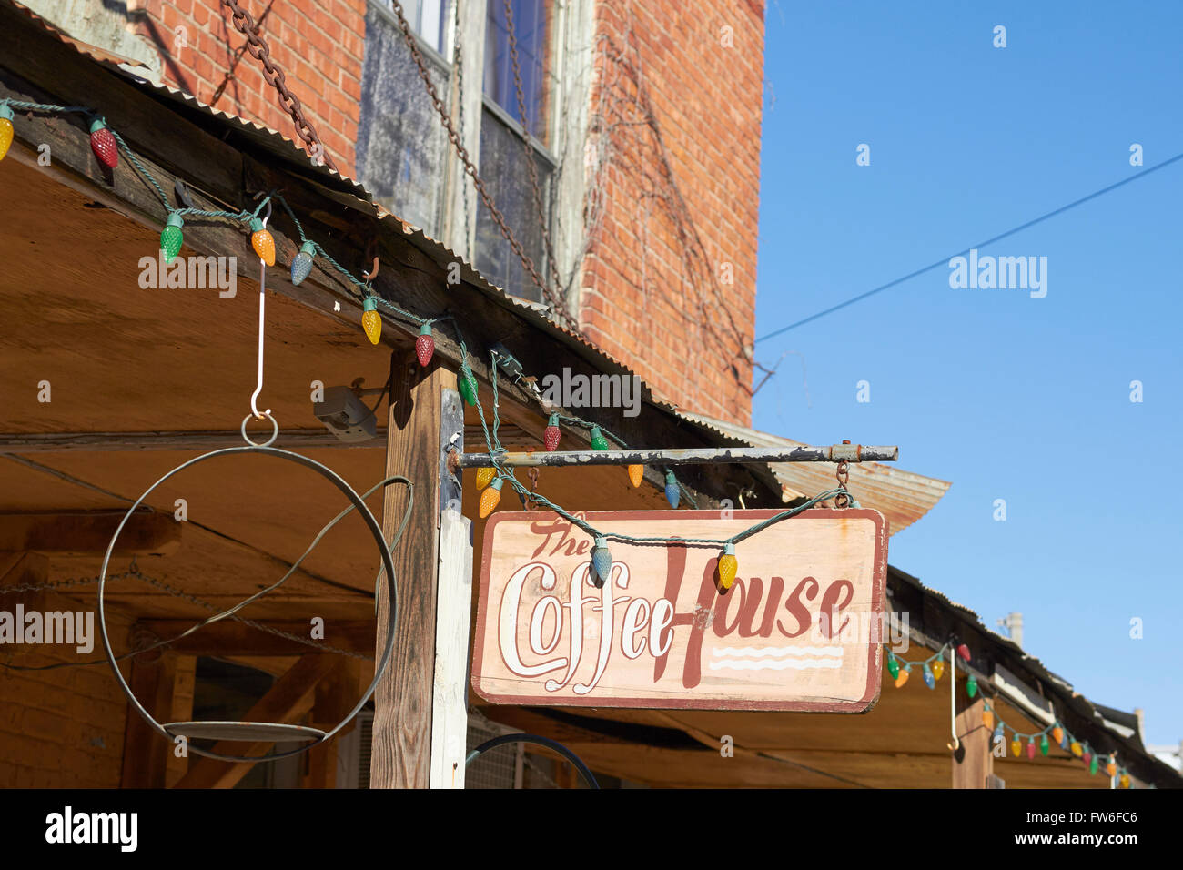 Storefront, downtown Clarksdale, Mississippi, USA Stock Photo Alamy